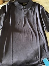  5 Large Blue Reebok Blue Polo Shirts New