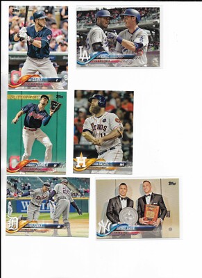 2018 Topps PICK-A-CARD Bellinger Judge Kluber Olson Darvish Bryant Turner Ohtani