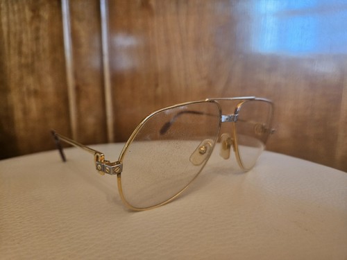 Monturas de gafas de sol vintage laminadas en oro 100 % genuinas - Imagen 4 de 16