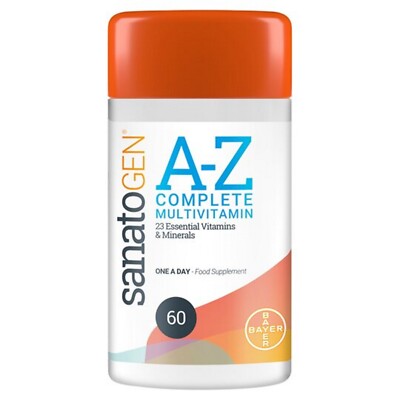 Vitality A-Z Multivitamine und Mineralien Ergänzung. Multi Vitamine