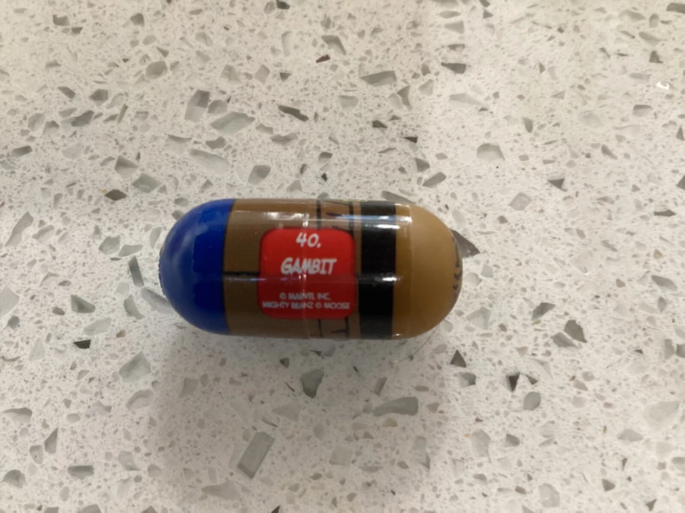 Marvel Mighty Beanz Lote de 4 Profesor X, Gambito, Bruja Escarlata, Puño de Hierro Foto 3 de 4