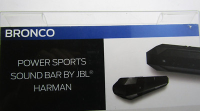 JBL Weatherproof Car Audio Sound Bar Fits Select 2021 -2023 2-Door Ford Bronco