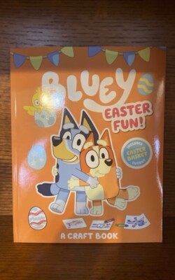 NEW Bluey Easter Coloring & Activity Book