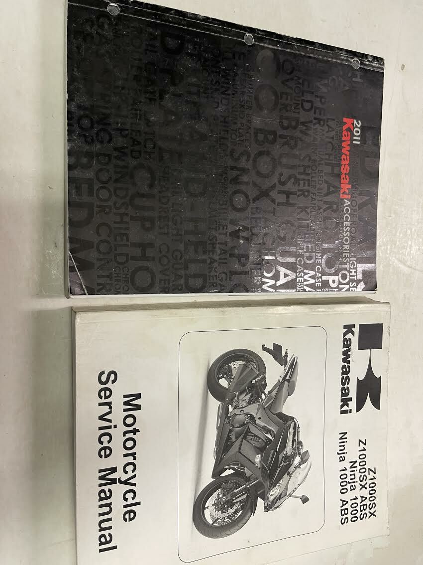 2011 Kawasaki Z1000SX ABS Ninja 1000 ABS Service Shop Repair