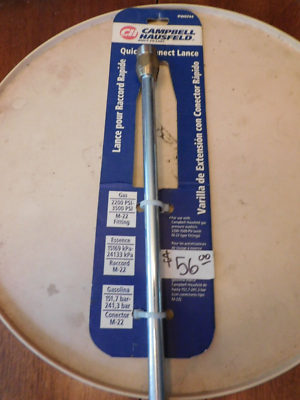 #ad #ad CAMPBELL HAUSFELD 24quot; 22MM QC PRESSURE WASHER WAND ASSY PART#PW0744 $71.15