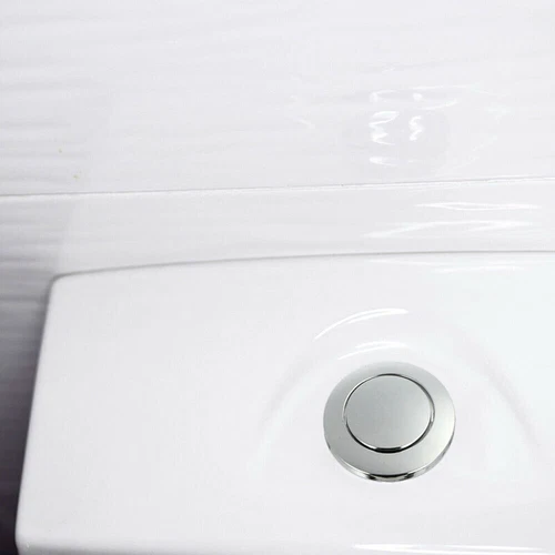 Bathroom Toilet Push Button Single Flush Button Toilet Water Tank Button - Picture 9 of 14