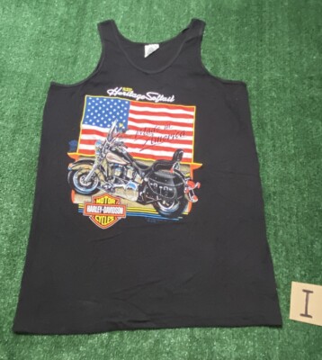 Men's Adult Vintage Harley Davidson Tank Top XL | eBay
