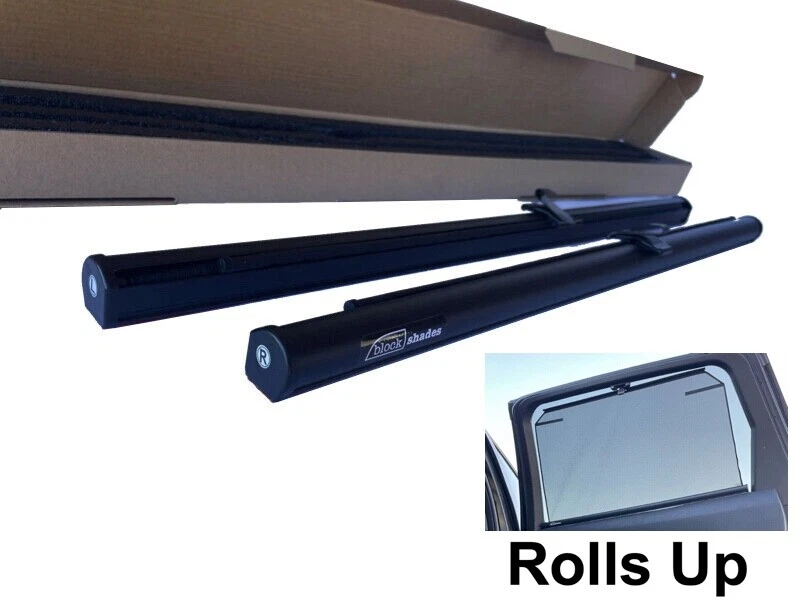 BLOCK SHADES fits 2020-2025 Chevrolet Silverado 2500 3500 Sun Baby Privacy Shade - Image 3 of 4