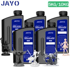 JAYO 5KG/10KG ABS-Like 3D Printer Resin 405nm Photopolymer Resin High Toughness