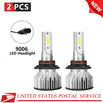 SKN 9006 LED Headlights Bulbs Low Beam 6000K White Bright Replace Halogen 2x