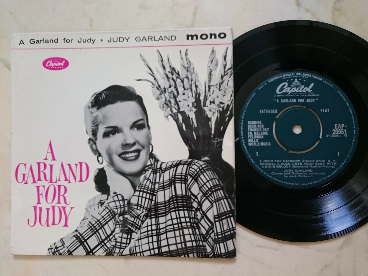 希少４枚組アルバム JUDY GARLAND SPレコード盤 蓄音機 JUDY GARLAND A Garland For Judy *UK 4 Track EP* | eBay