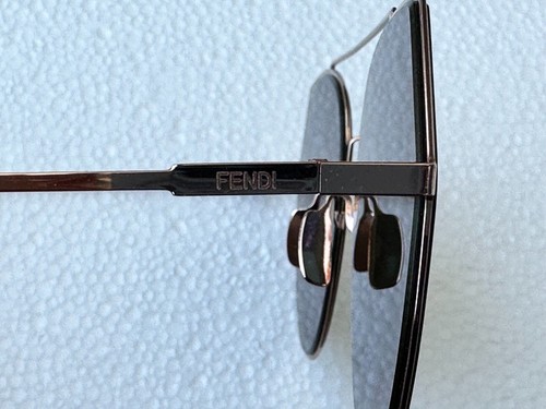 Fendi NWT FF 0194/S Gold Tone Mirror Sunglasses - Picture 3 of 8