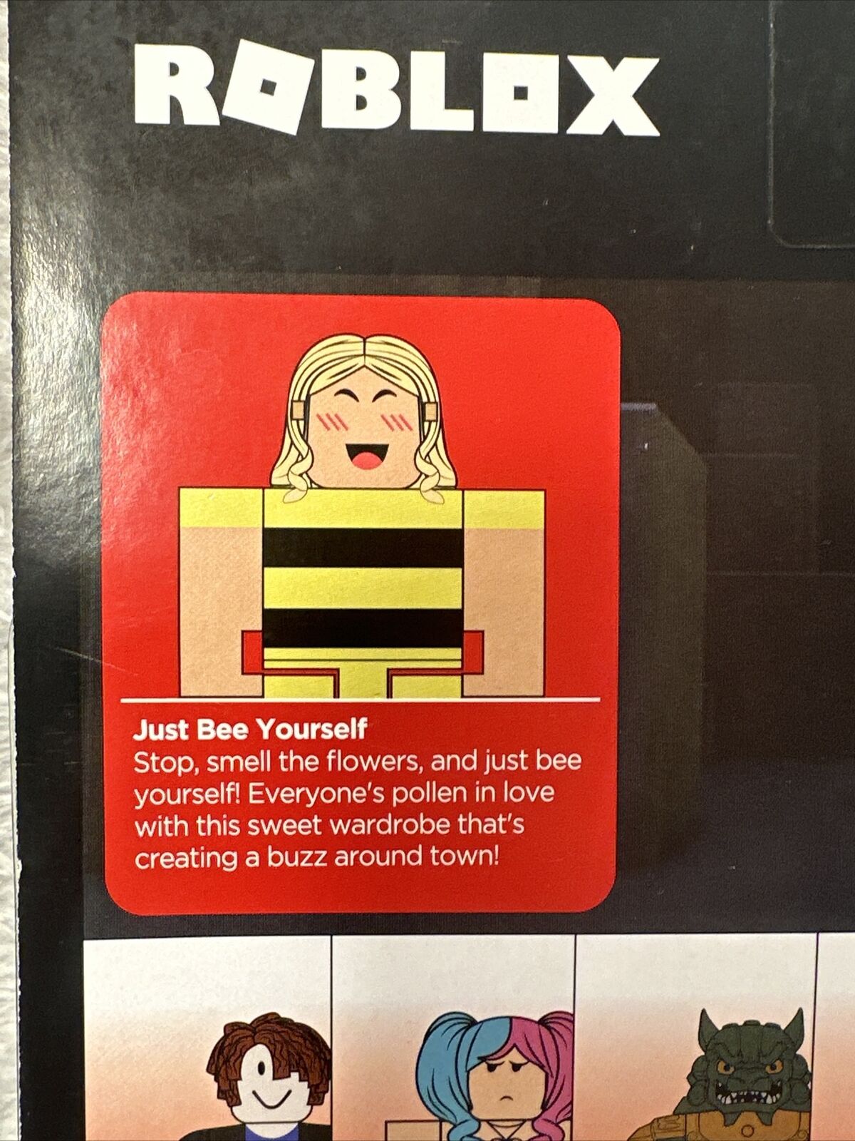 ROBLOX Accessories Avatar Shop Just Bee Yourself, Figure, Accessory, New