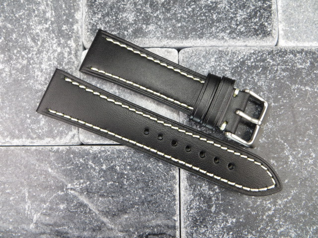23mm VICTORINOX SWISS ARMY Brown COW LEATHER STRAP CAVALRY Thick