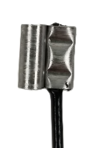 100 Heyco Sunbundler 12 S6412 Crimp Lock Stainless Steel 304 Cable Ties 12" NEW - Picture 3 of 4