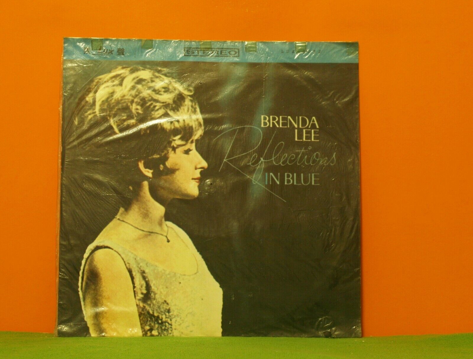 BRENDA LEE - REFLECTIONS IN BLUE - LUX 1968 TAIWAN EX VINYL RECORD LP RARE