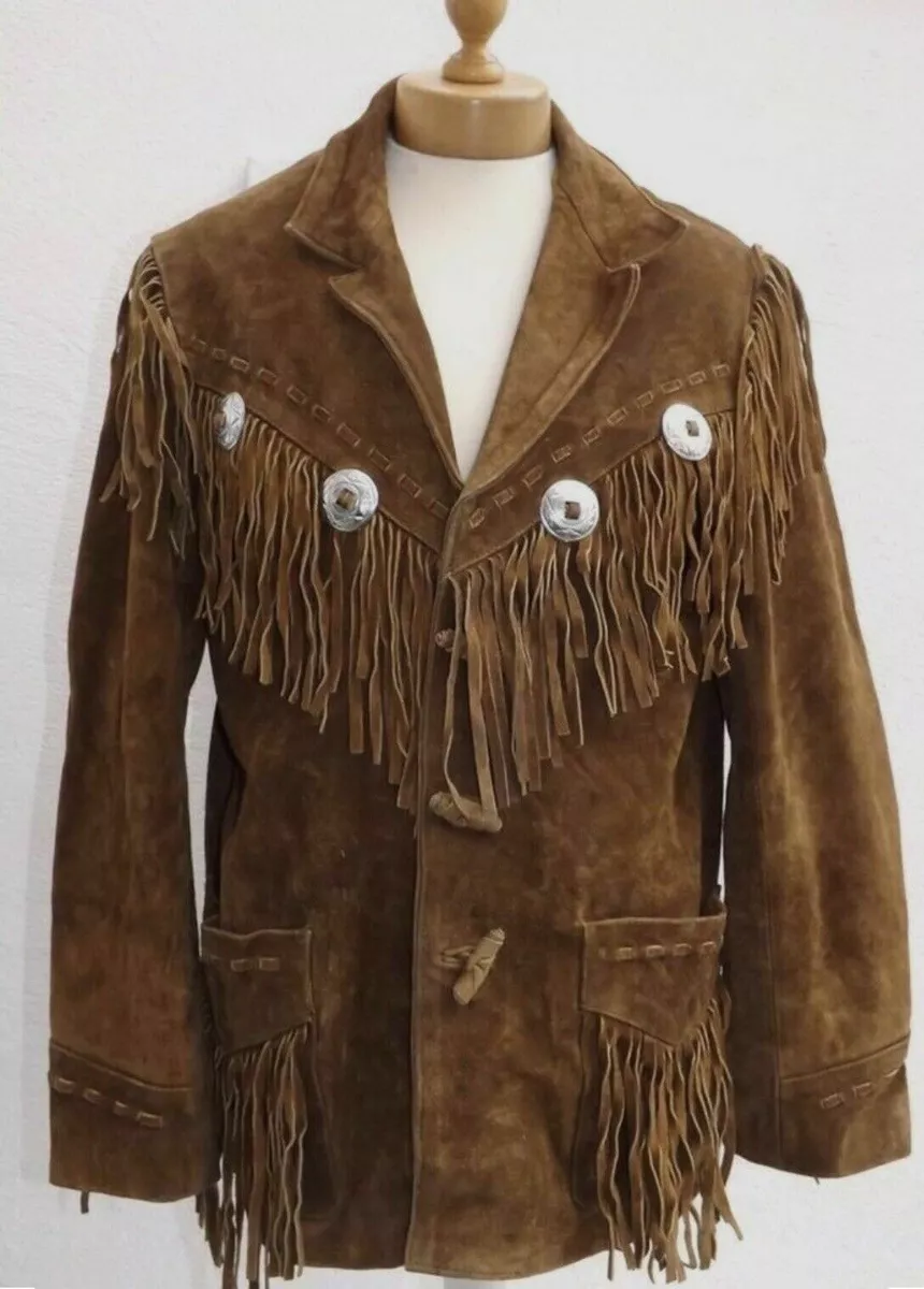 Buckskin jacket without fringe cheap