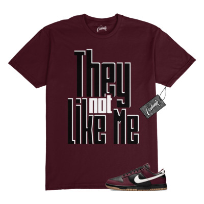 Dunk Burgundy Crush Black White Next Nature T Shirt Match NLM