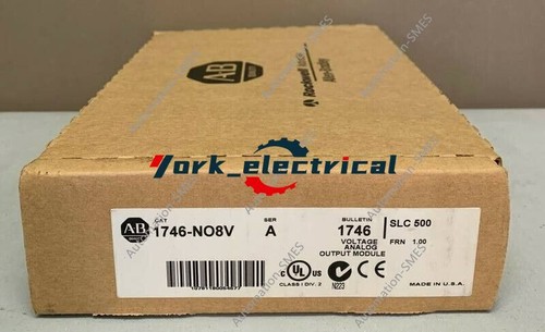 New Factory Sealed 1746-NO8V SLC 500 Analog Output Module 1746NO8V - Picture 1 of 3