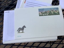 US Scott UX125 Postal Card 15c Hearst Castle, 1988