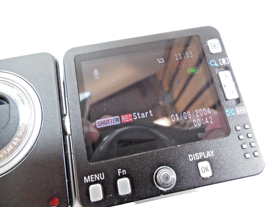 Pentax Digitalkamera "Vintage Modell Optio X" Selten ! / 5.0 MP / Getestet ! - Bild 4 von 4