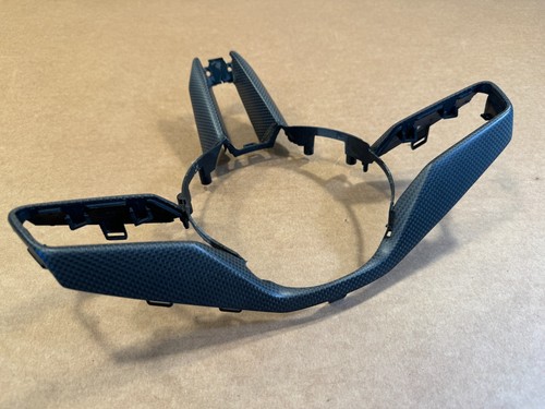 Porsche 95B MACAN 911 992 PANAMERA 971.2 CAYENNE Steering Wheel Carbon Cover - Picture 8 of 16