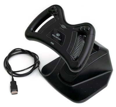 ## original SEGA SATURN Arcade Racer / Lenkrad / Racing Wheel - TOP ZUSTAND ##