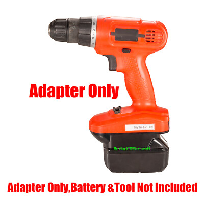 Adattatore Per Batterie Makita 18V LXT Per Utensili Black & Decker 18V Ni-CD - Nuovo - Foto 2