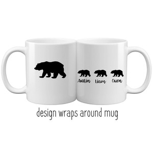 baby bear mug
