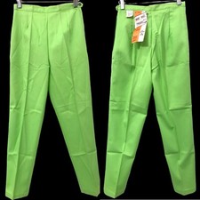 DEADSTOCK Vintage NWT 1950s 1960s Side Zip High Rise Cigarette Pants NOS