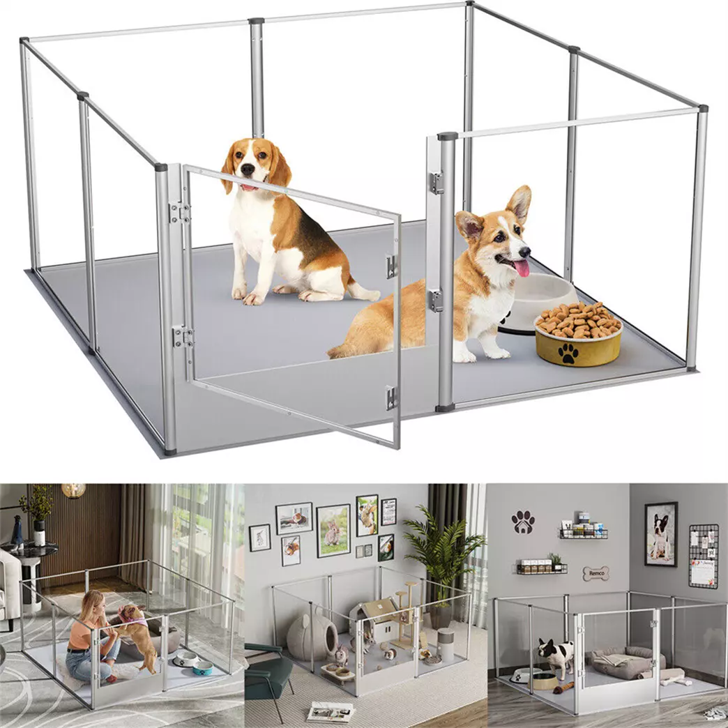 Acrylic dog playpen 2025