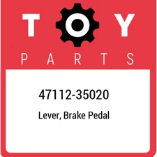 47112-35020 Toyota Lever, brake pedal 4711235020, New Genuine OEM Part