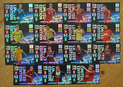 Panini Champions League 13/14 Adrenalyn XL Limited Edition aussuchen 2013/2014