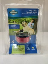 PetSafe Stay Play Wireless Fence Collar for Stubborn Dogs Rechargeable - NEW