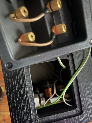 2 Canton Karat M10 DC Crossover & Speaker Terminal Clusters