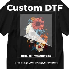 Bulk Custom 9 x 9in DTF Transfer Film Gang Sheet Personalized Specialty DTF Film