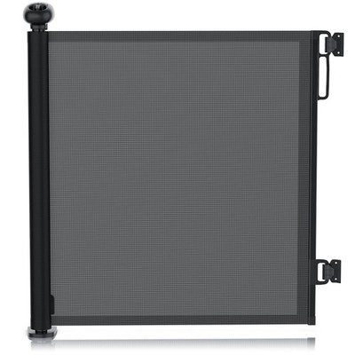 Bearware Baby-Sicherheitsgitter Ausziehbar Schutzgitter 180cm Schwarz