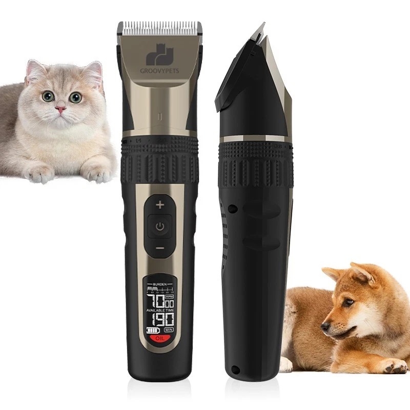 Cordless 5-Speed Quiet Pet Hair Clipper with LCD Display for Small and Large Dog
Opens in a new wind