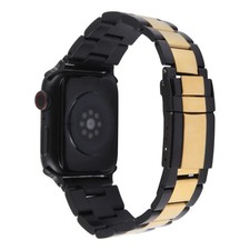 Three-Bead Stainless Steel Watch Band, For Apple Watch Series 6 44mm, For Apple