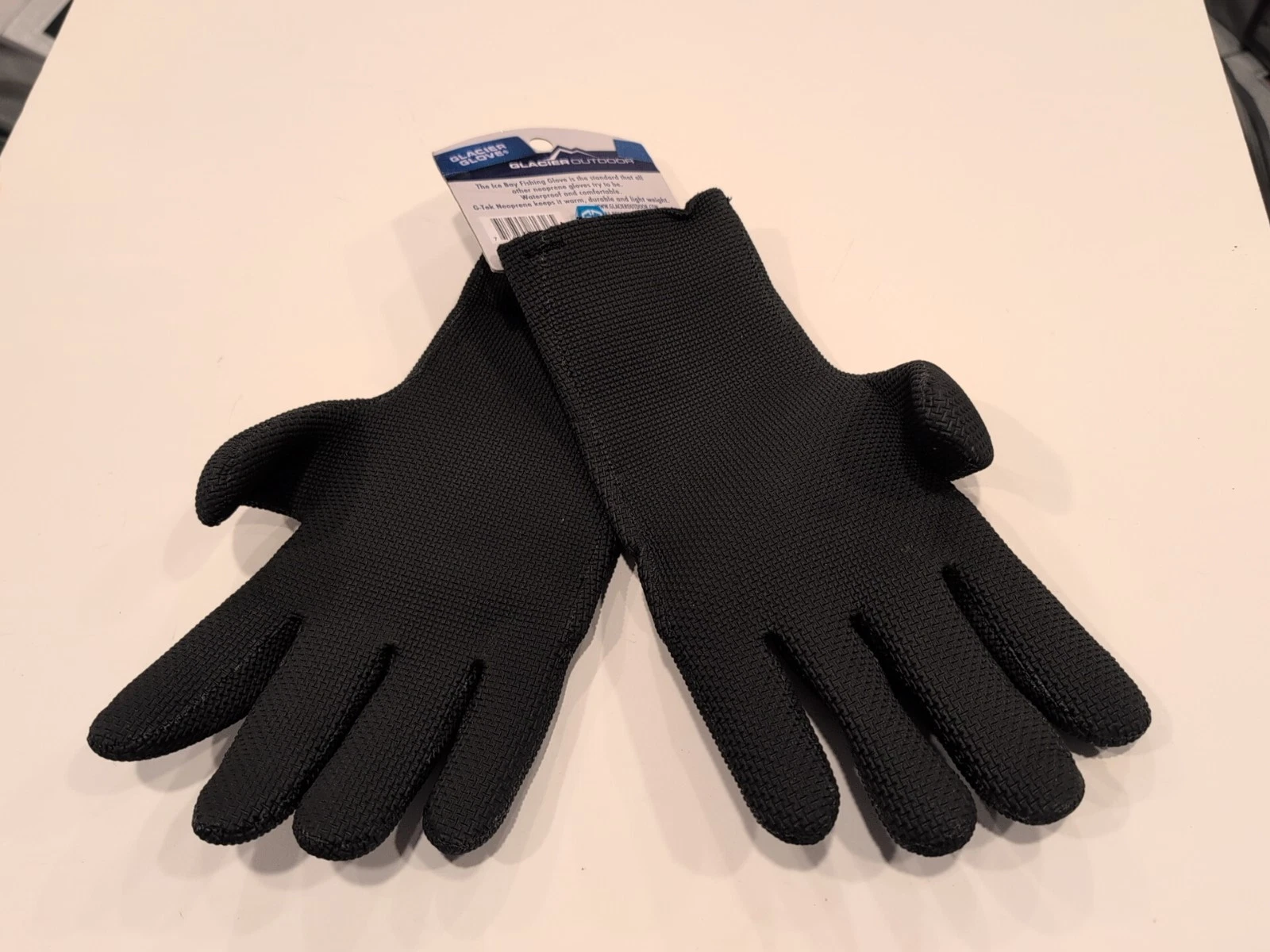 GLACIER GLOVE Ice Bay Waterproof Fleece-Lined Neoprene Fishing Gloves- XL