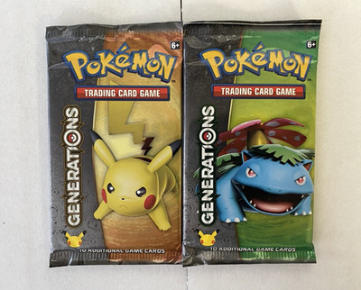 ポケモンカードゲーム Pokemon TCG Celebrations Booster Pack 2 Pokemon TCG Generations 20th Celebration Booster Pack Not