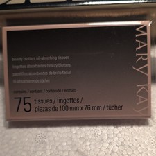 Mary Kay Beauty Blotters Oil-Absorbing Sheets 75 Sheets for Face