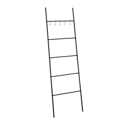 Handtuchleiter Kleiderleiter Handtuchständer Dekoleiter Wandleiter 5 Sprossen - Bild 1 von 4