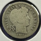 1911-D 10C Barber Dime (88859)