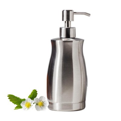 Brushed Stainless Steel Countertop Soap Dispenser Rust and Leak Resistant Han...
