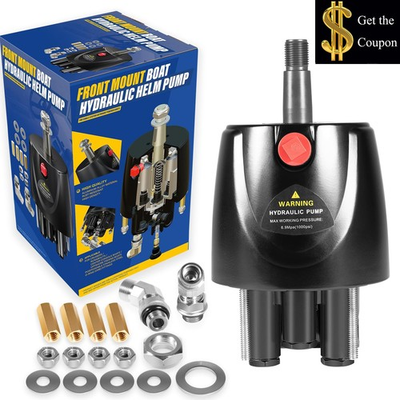 #ad for SeaStar HH5271 3 Helm 1.7 Cu In Boat Hydraulic Steering Pump Teleflex Marine $193.01