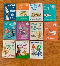 The Cat in the Hat - Hardcover Books By Seuss, Dr. - GOOD...for sale as a lot