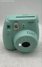 Fujifilm Instax Mini 9 Green Built-In-Flash Instant Photo Film Camera Not Tested