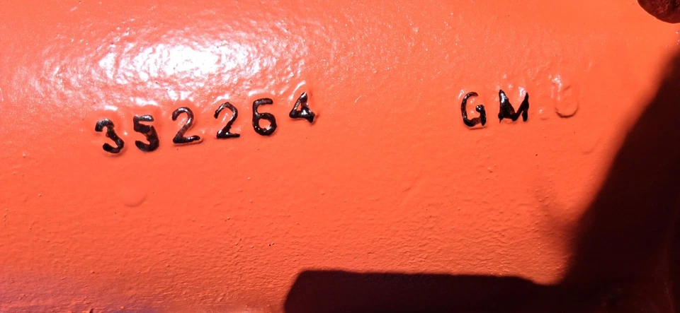 GM Saginaw 1969 transmisión de 4 velocidades eje de entrada de 3 líneas 3,50 primera marcha Foto 3 de 4