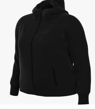 Nike Sportswear Tech Fleece Windrunner Women's Full-Zip Hoodie Black 2X FB8340